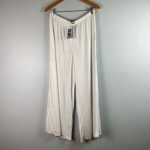 LUNYA Linen Knit Wide Leg Pant